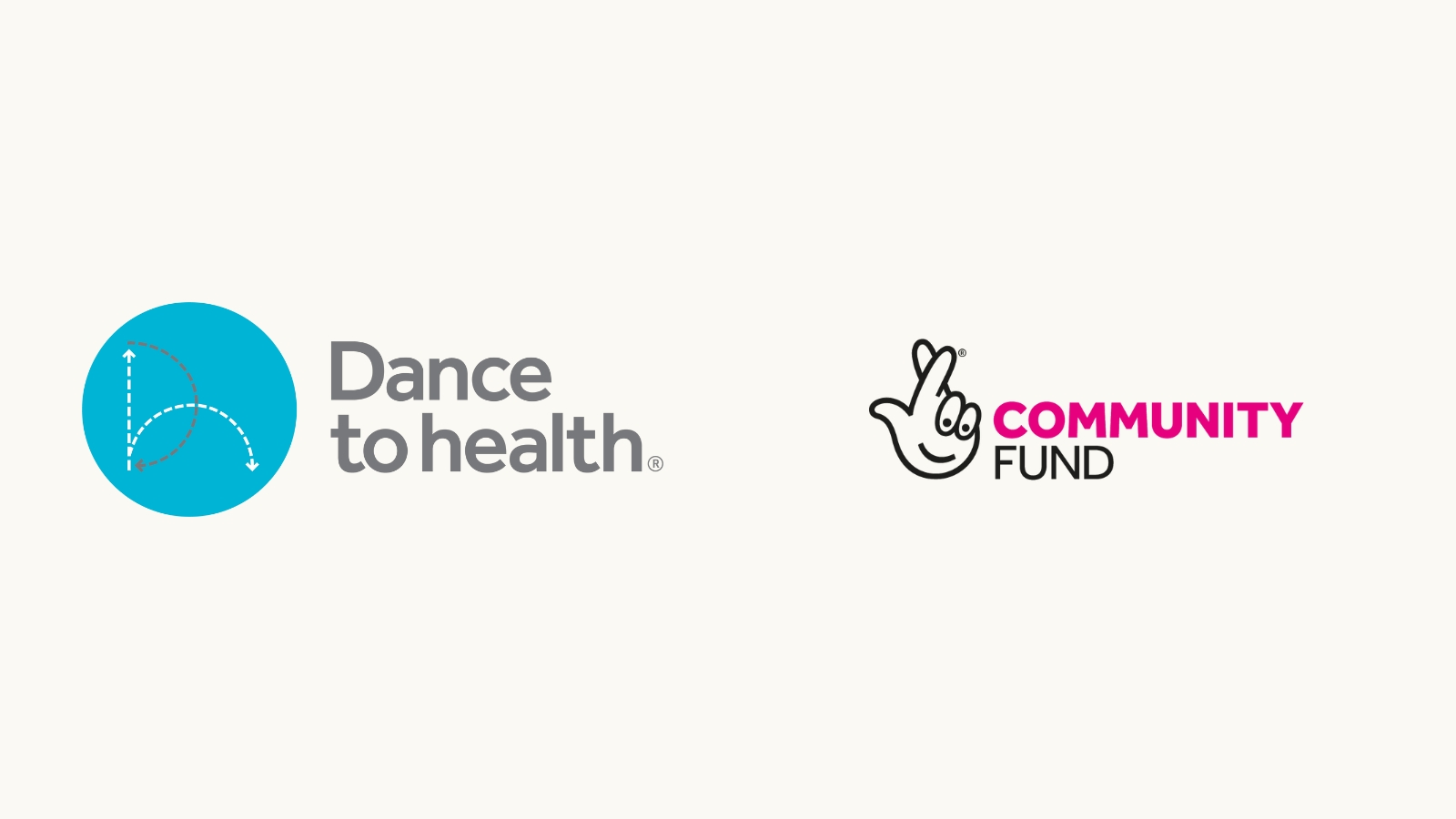 Dance to Health and Community Fund logos